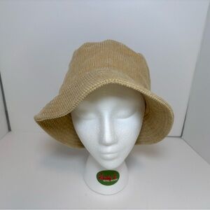 Brown Corduroy Bucket Hat